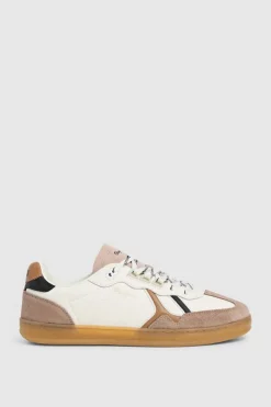 Zapatillas con piel