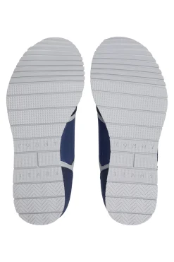 Zapatillas de hombre en color azul marino co bandera de Tommy Jeans.