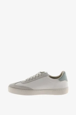 Zapatillas efecto piel serraje
