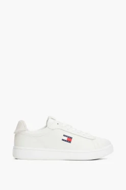 Zapatillas Tommy Jeans blancas con logo bandera