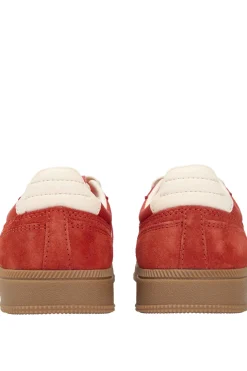 Zapatillas Tommy Jeans naranja con suela caramelo