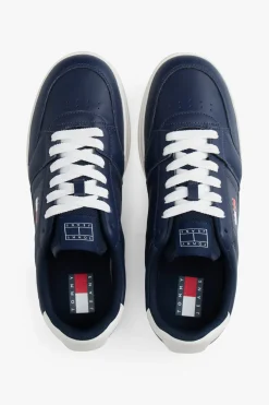 Zapatilla Tommy Jeans azul marino con bandera